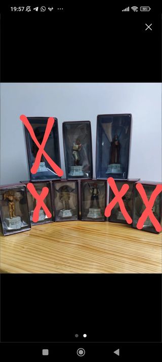Figuras ajedrez Star Wars