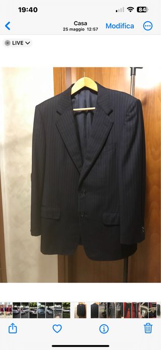 giacca in lana e cachemir di ermenegildo Zegna