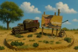 DIORAMA-MAQUETA -EJERCITO DEL AIRE