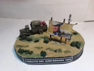 DIORAMA-MAQUETA -EJERCITO DEL AIRE