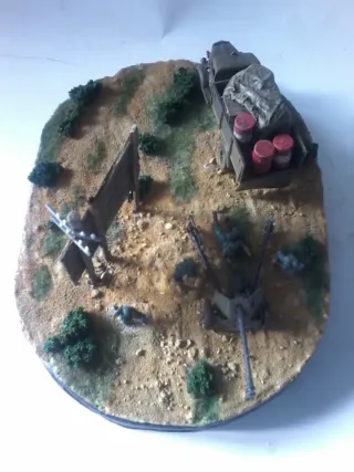 DIORAMA-MAQUETA -EJERCITO DEL AIRE
