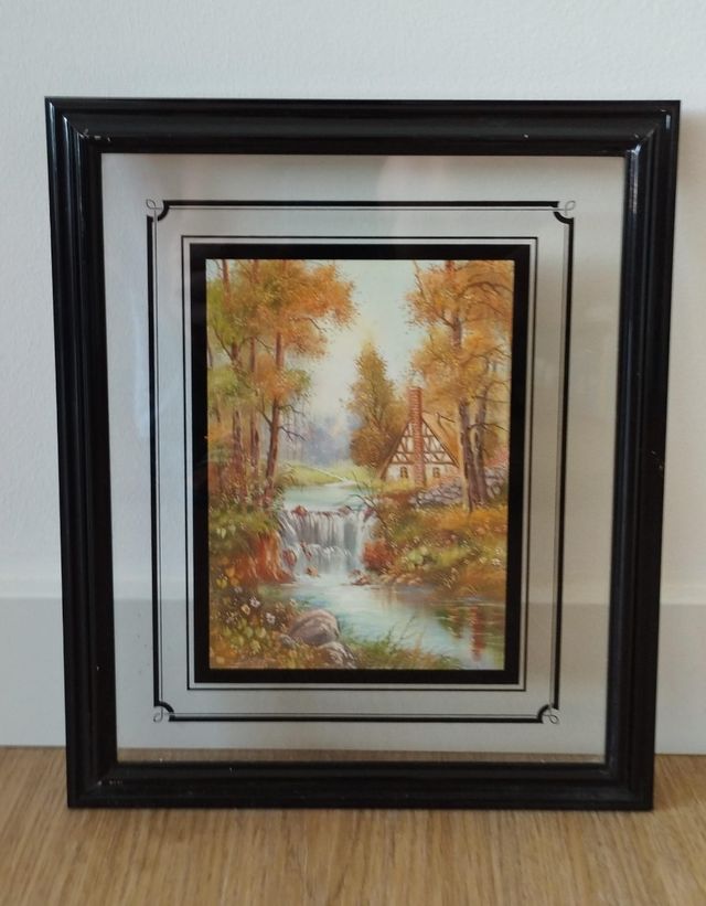 Colección de cuadros de arte paisajísticos