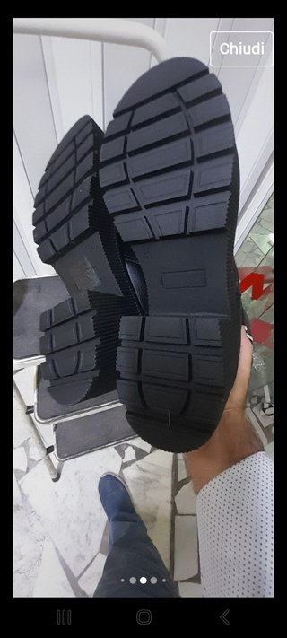 Stivaletti donna Alti pelle nera N40