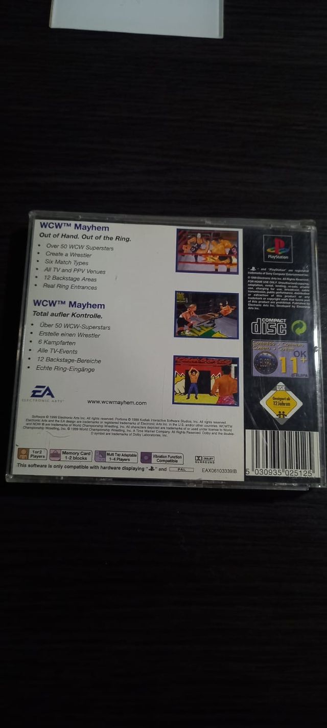 WCW Mayhem Playstation 1