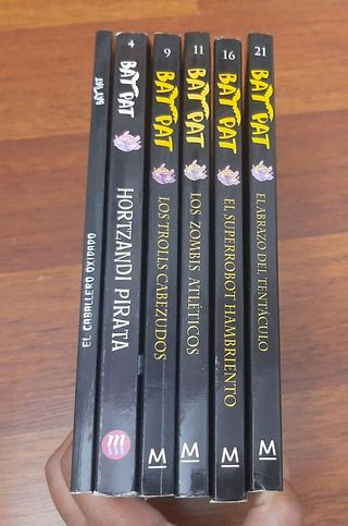 Lote de libros Bat Pat