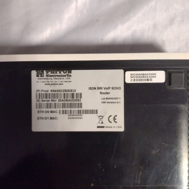 Gateway VOIP Router Patton