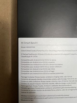 XiaoMi Smart band 4