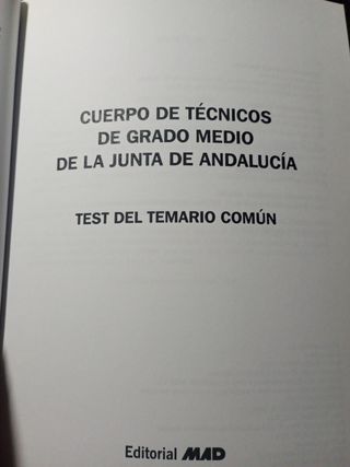 Libro A2 Junta de Andalucía.