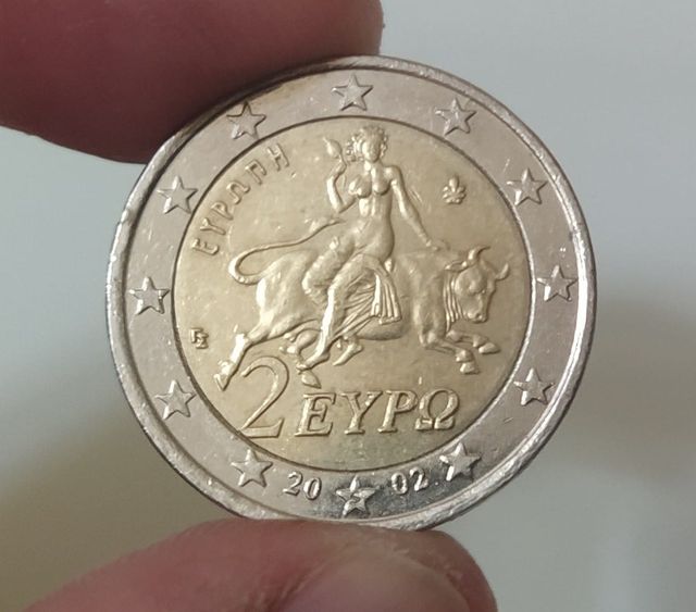 Moneda 2€ Grecia  2002