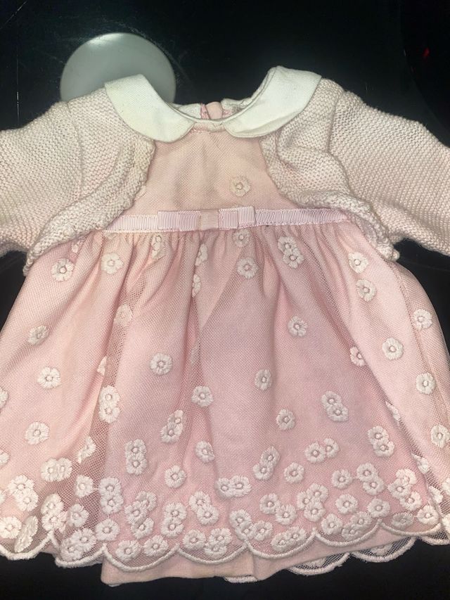Vestido rosa bebé Mayoral