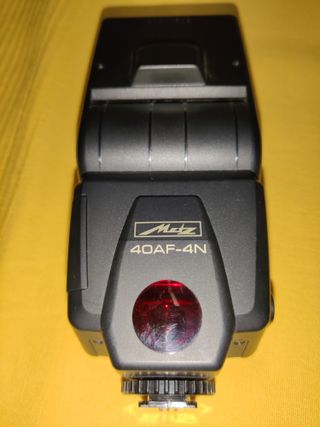 CÁMARA FOTO NIKON F60+FLASH METZ 40AF-4N-PACK DE 2