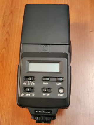 CÁMARA FOTO NIKON F60+FLASH METZ 40AF-4N-PACK DE 2