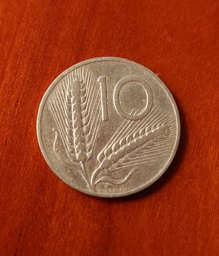 Monete 1 - 5 - 10 lire del 1954