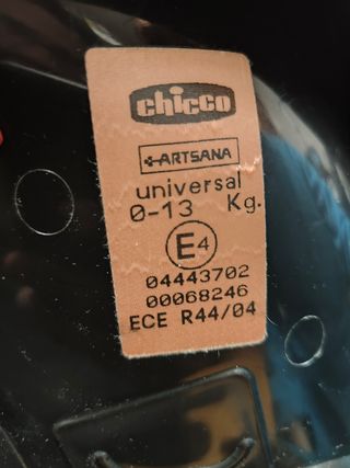 Silla cuco grupo 0 Chicco