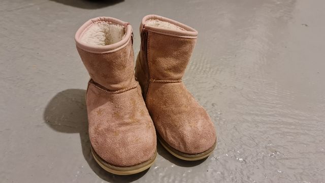 Botas niña 23 rosa invierno