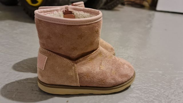 Botas niña 23 rosa invierno