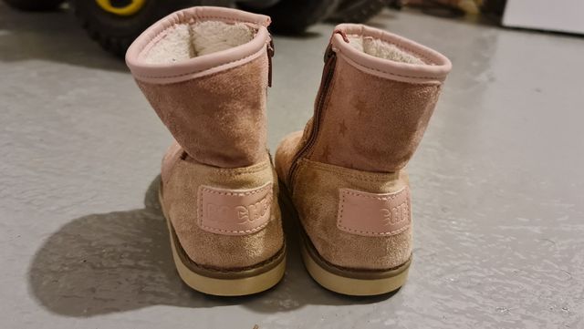 Botas niña 23 rosa invierno