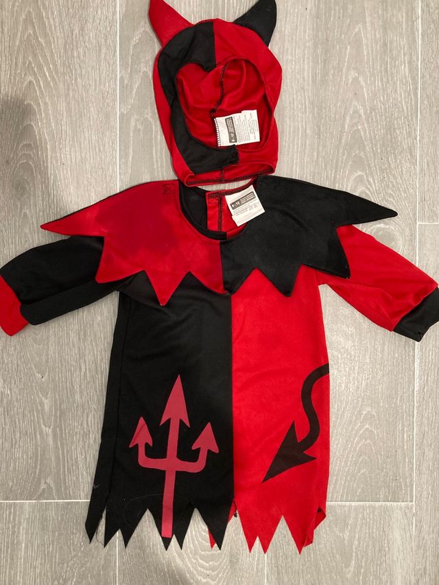 Disfraz demonio bebe