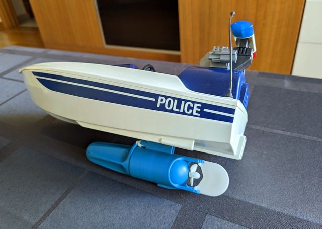 *Playmobil 5187 Policía+lancha