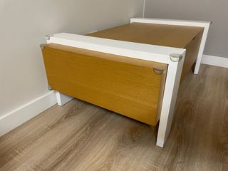 mesa de centro auxiliar roble