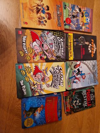 Lote libro infantil. Futbolisimos, Gerónimo y más