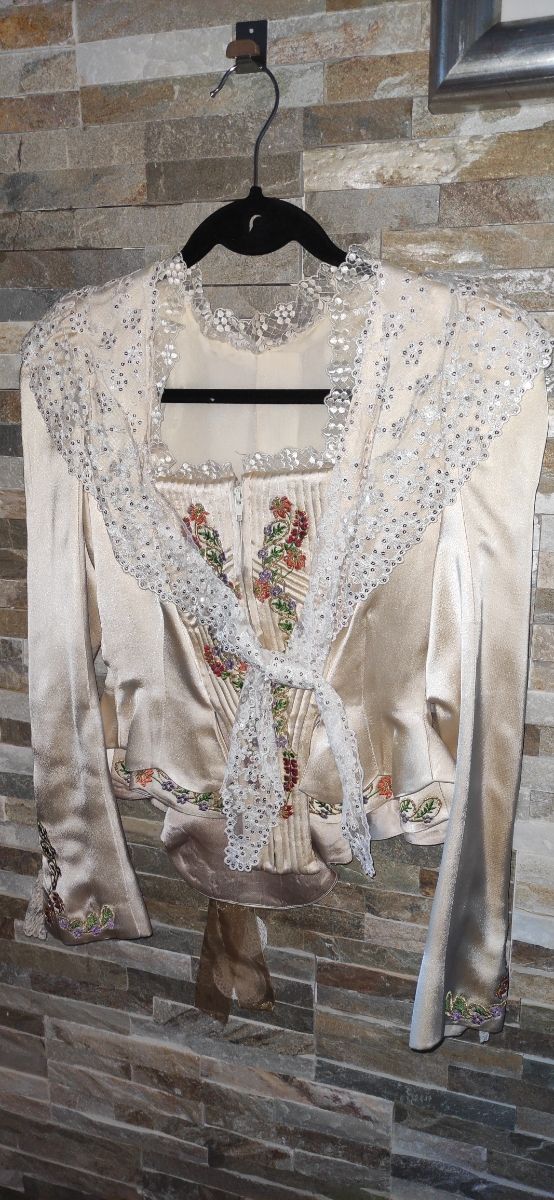 CORPIÑO BLANCO DE FALLERA