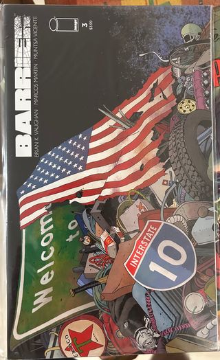 Barrier n. 3 di Brian K. Vaughan, Image, 2019