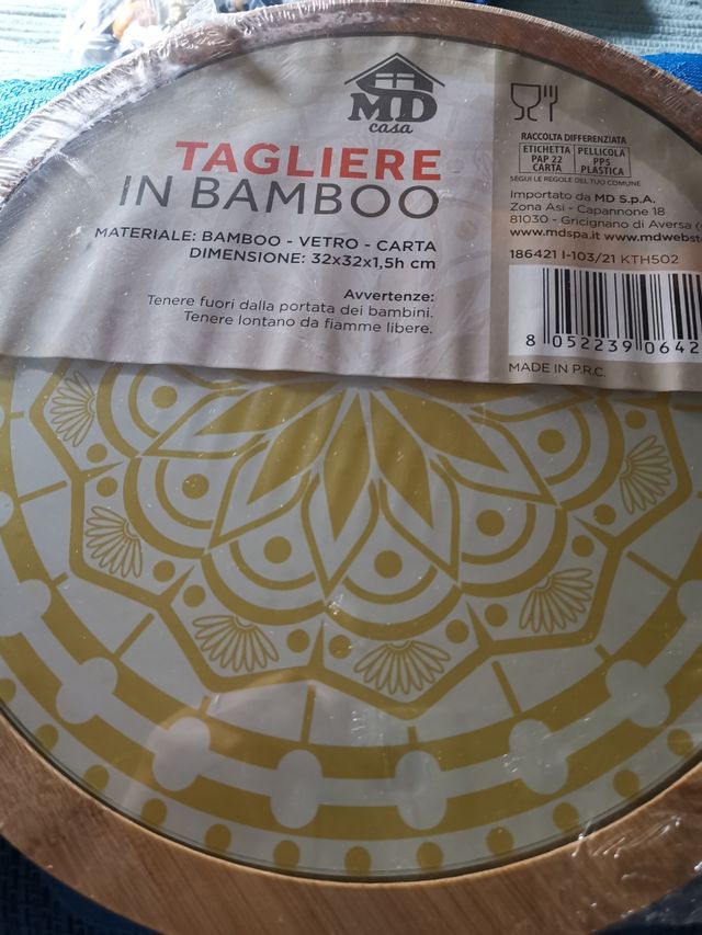 Tagliere bambù