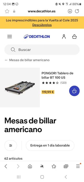 Billar de mesa