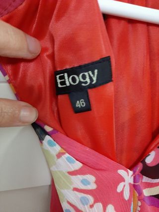 Vestido fiesta talla 46 ELOGY El Corte Ingles