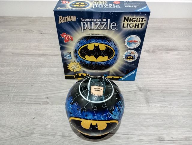 Puzzle Batman 3D night light