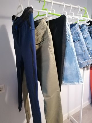 Lote 8 pantalones y faldas tallas 36/38