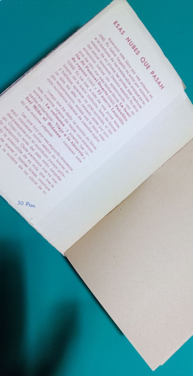 Camilo Jose Cela 1953