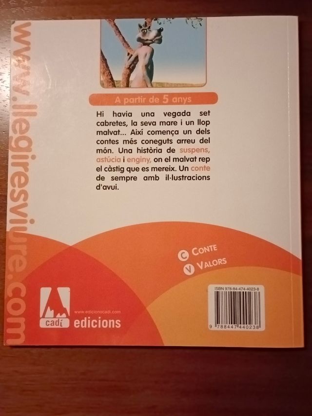 Les set cabretes i el llop