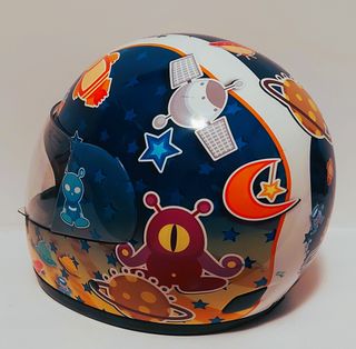 Casco de moto infantil integral