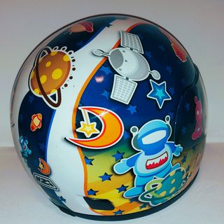 Casco de moto infantil integral