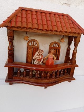 Gran Balcón para Belén de 12 cms