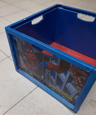 Caja ordenación juguetero SpiderMan 
