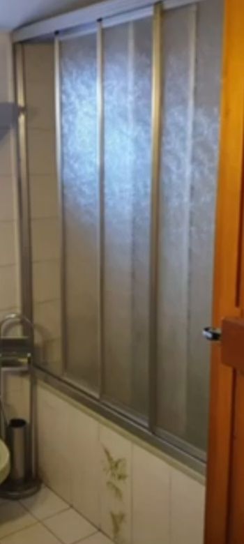 Mampara baño 3 puertas correderas