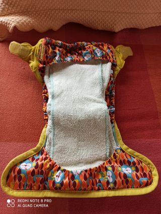 Lote de pañales de tela