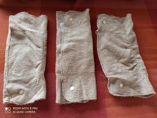 Lote de pañales de tela