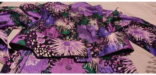 Vestido estampado flores S