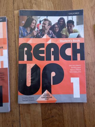 libro ingles reach up primero bachillerato