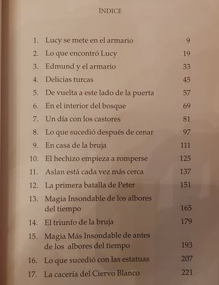 Las crónicas de Narnia . El león, la bruja y el ar