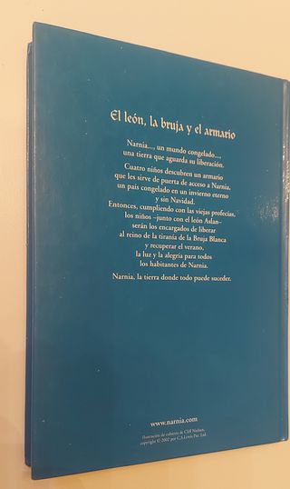 Las crónicas de Narnia . El león, la bruja y el ar