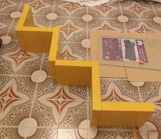 Scaffale a scale o a zig-zag *Spedizione con Inpost*