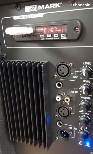 ALTAVOZ SONO PORTÁTIL DE 15 PULGADAS en sector BT