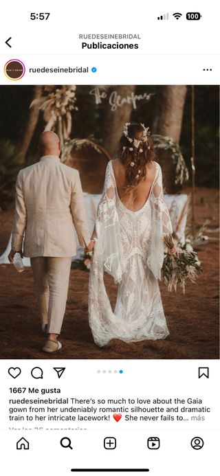 Vestido de novia Rue De Seine