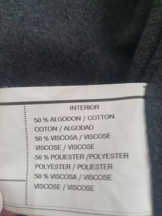 Chaqueta piel negra hombre