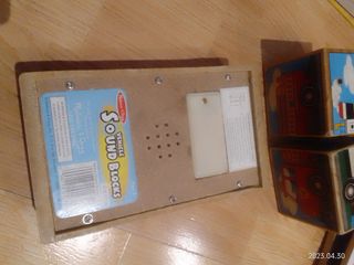 Puzzle antiguo dos piezas vehículos con sonido